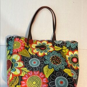 Floral Patterned Tote Bag by Vera Bradley